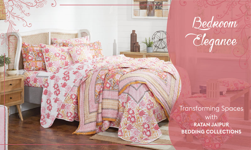 Bedroom Elegance: Transforming Spaces with Ratan Jaipur Bedding Collections