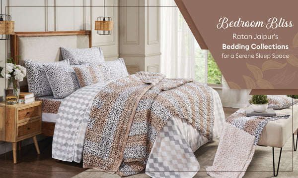 Bedroom Bliss: Ratan Jaipur's Bedding Collections for a Serene Sleep Space