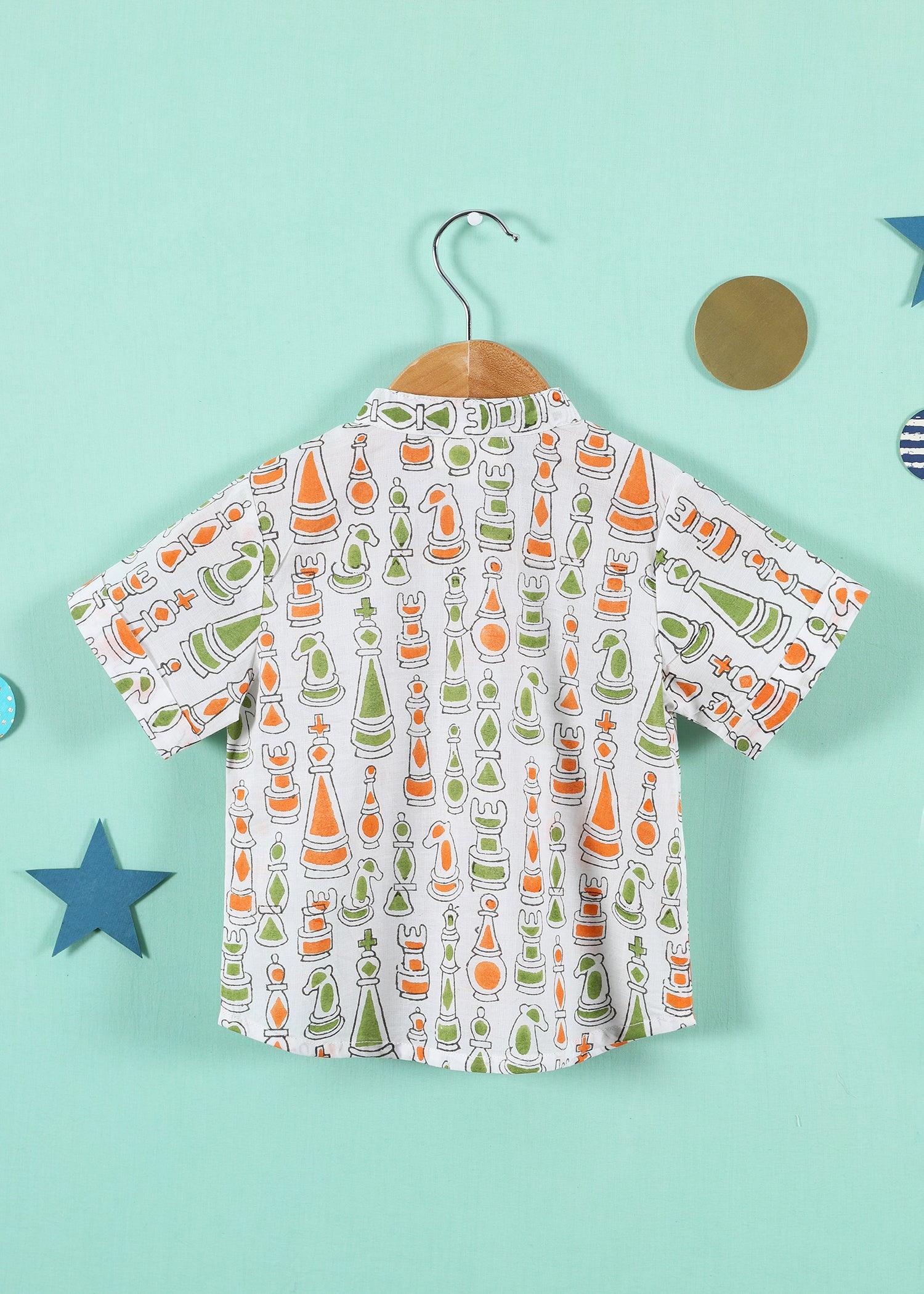 Cotton Harshit Baby Boy Shirt