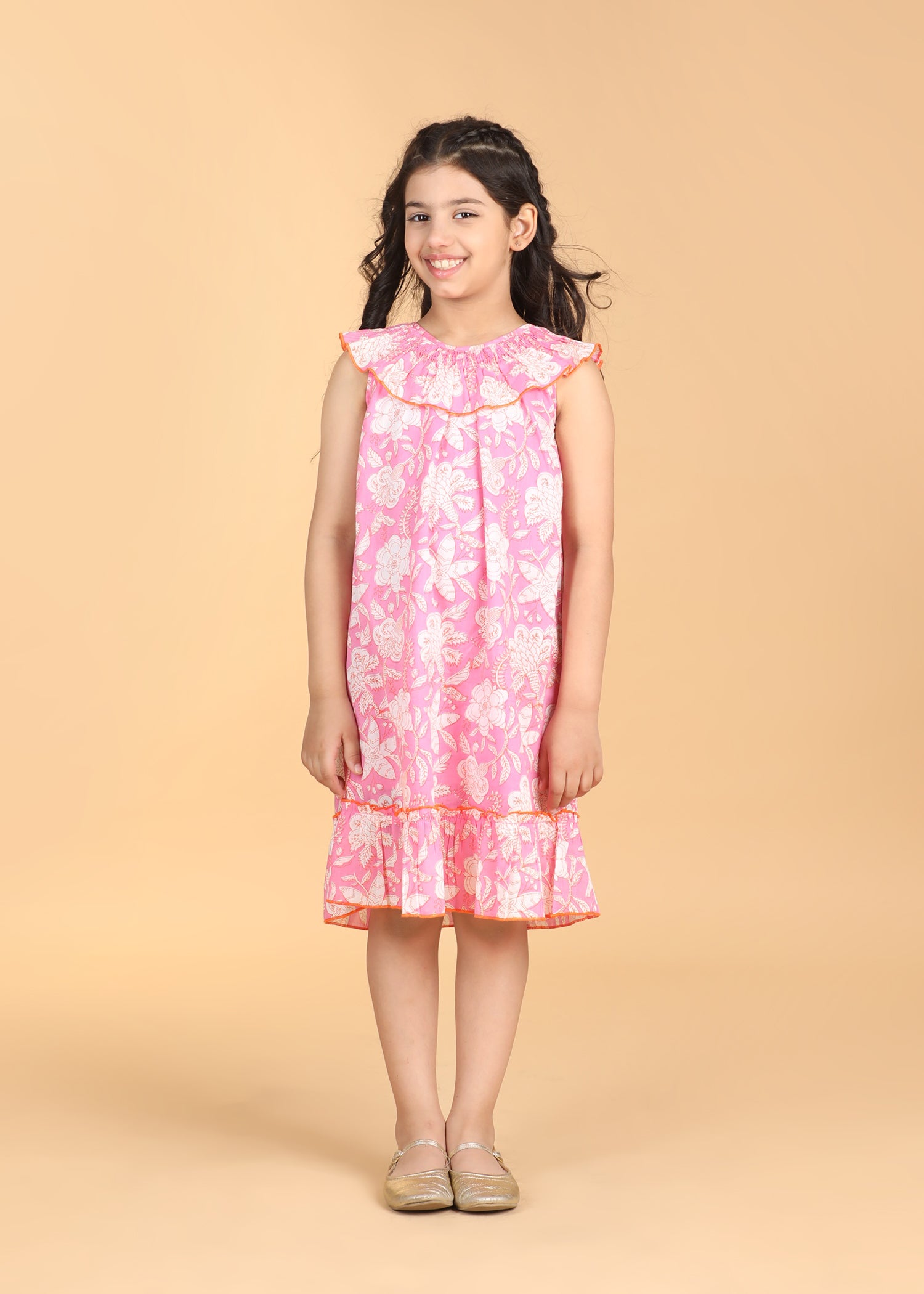 Emma Cotton Dress Girls (6 Months-12 Years)