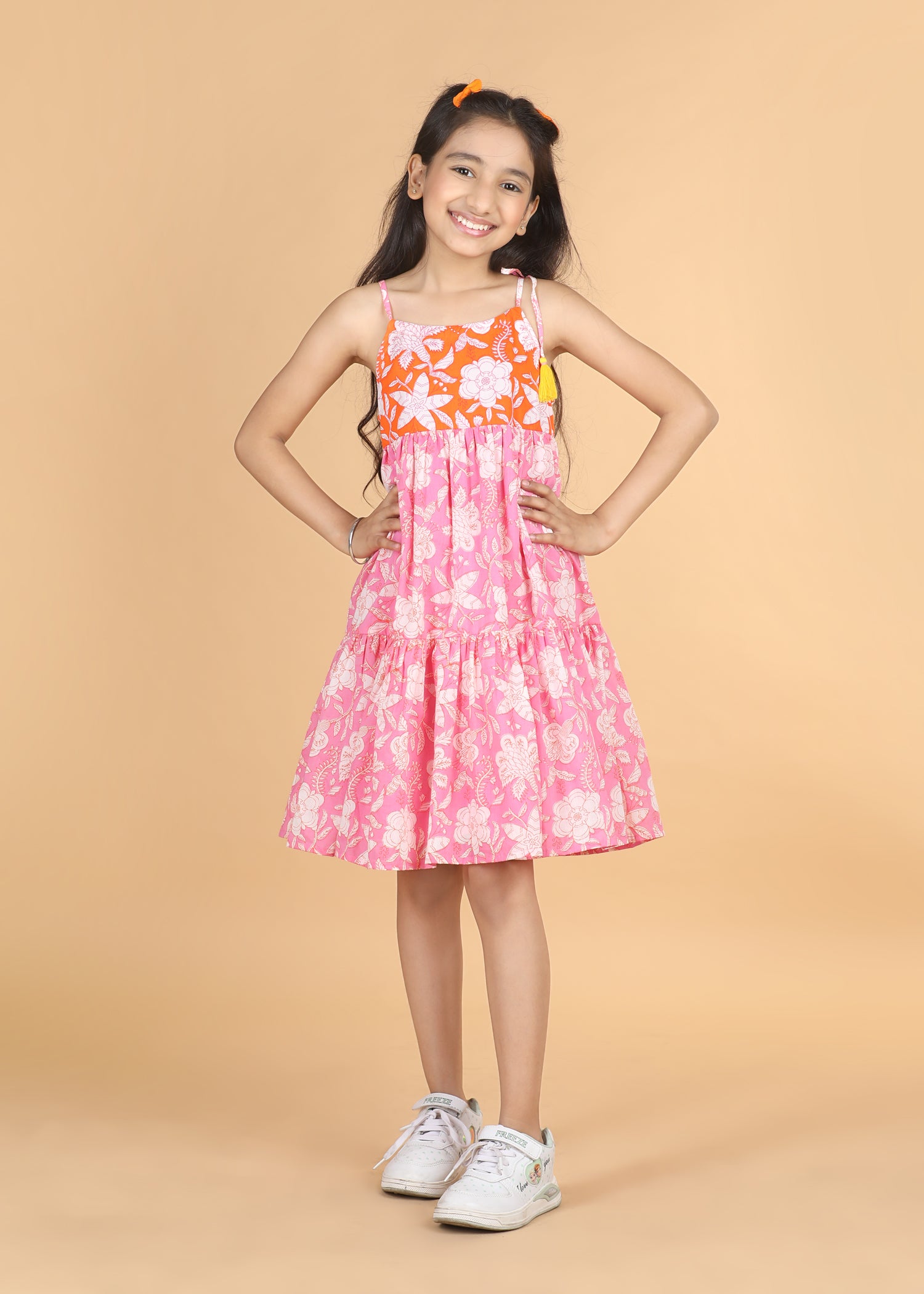 Nia Cotton Dress Girls (6 Months-12 Years)