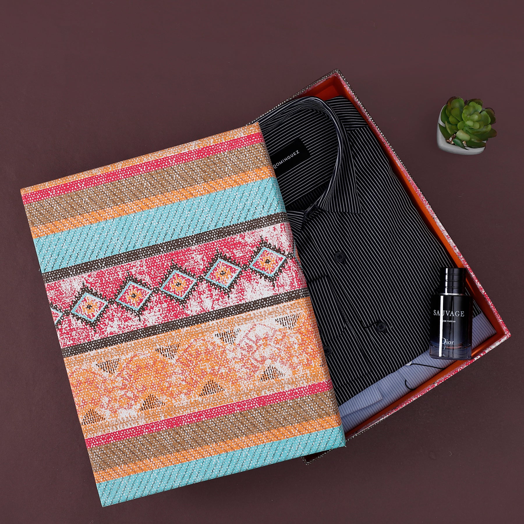 Kaalen Multicolor Rectangle Gift Box