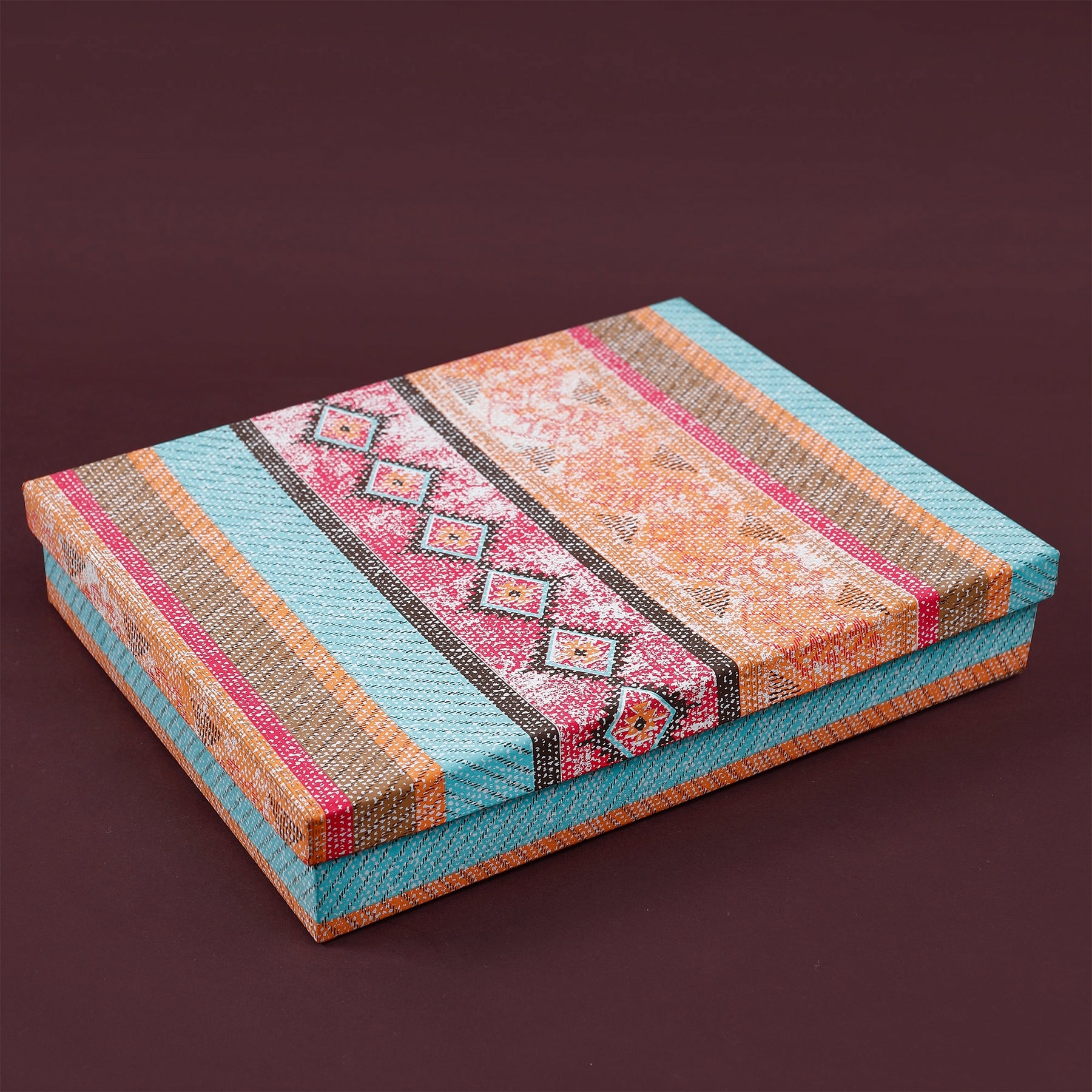 Kaalen Multicolor Rectangle Gift Box