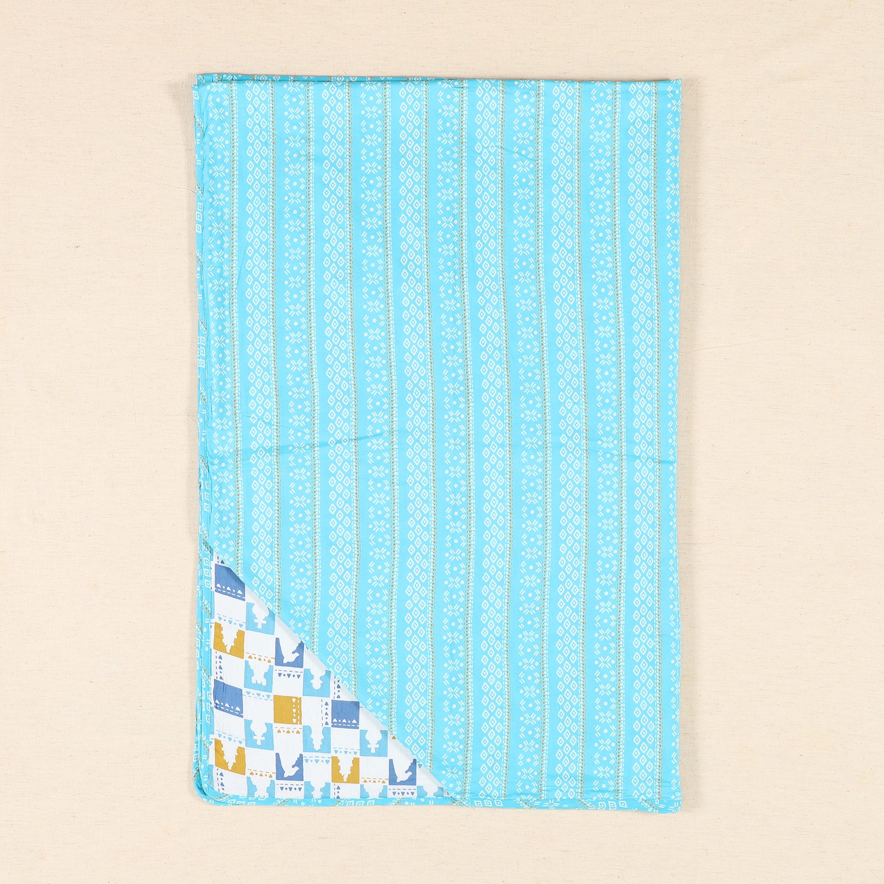 Blue Cotton Dohar