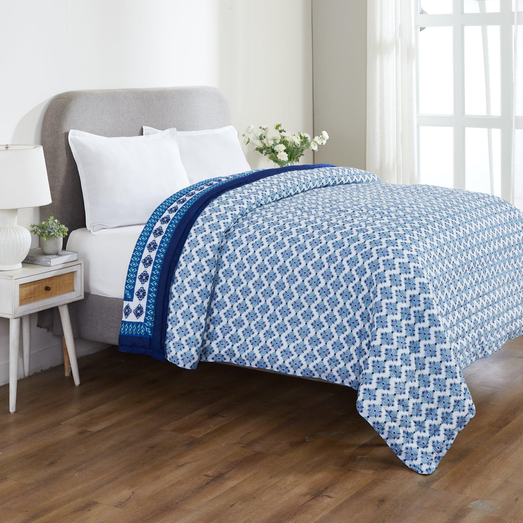 Uzbek Ikat Lightweight Cotton Quilt Ratan Texprocess Pvt. Ltd