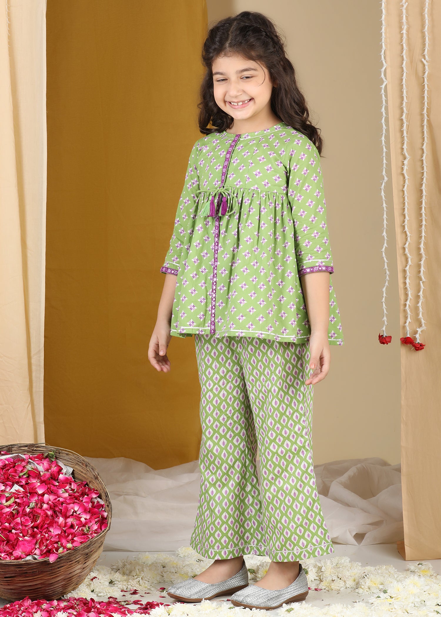Lil Celebrations Skirt & Top Set Girls (2-12Yrs) (Copy) Ratan Jaipur