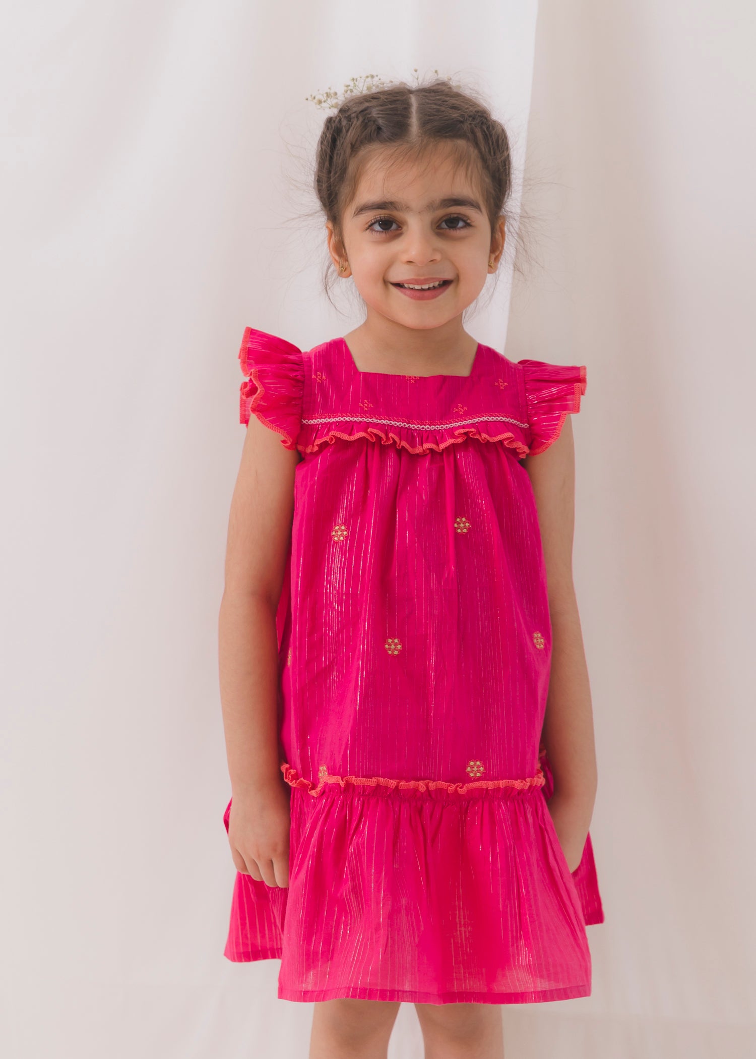 Pixie Cotton Dress Girls (6 Months-12 Years)