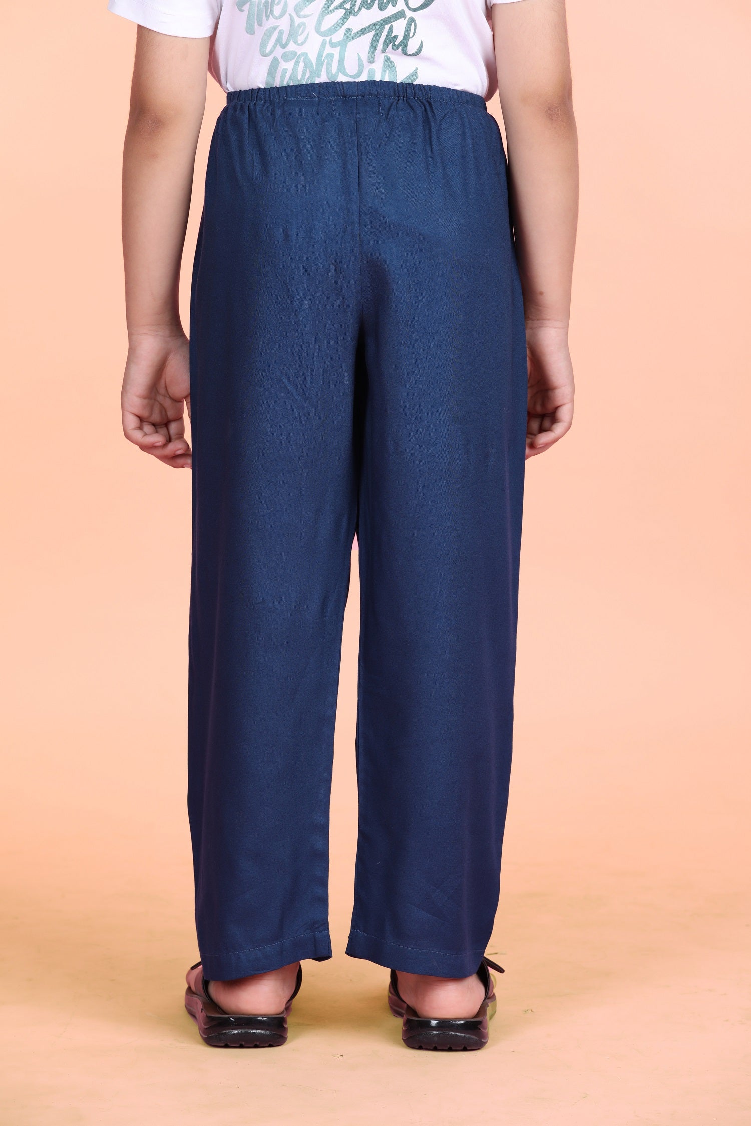 Blue Pyjama Pants Boys (6 Months-14 Years) Ratan Jaipur
