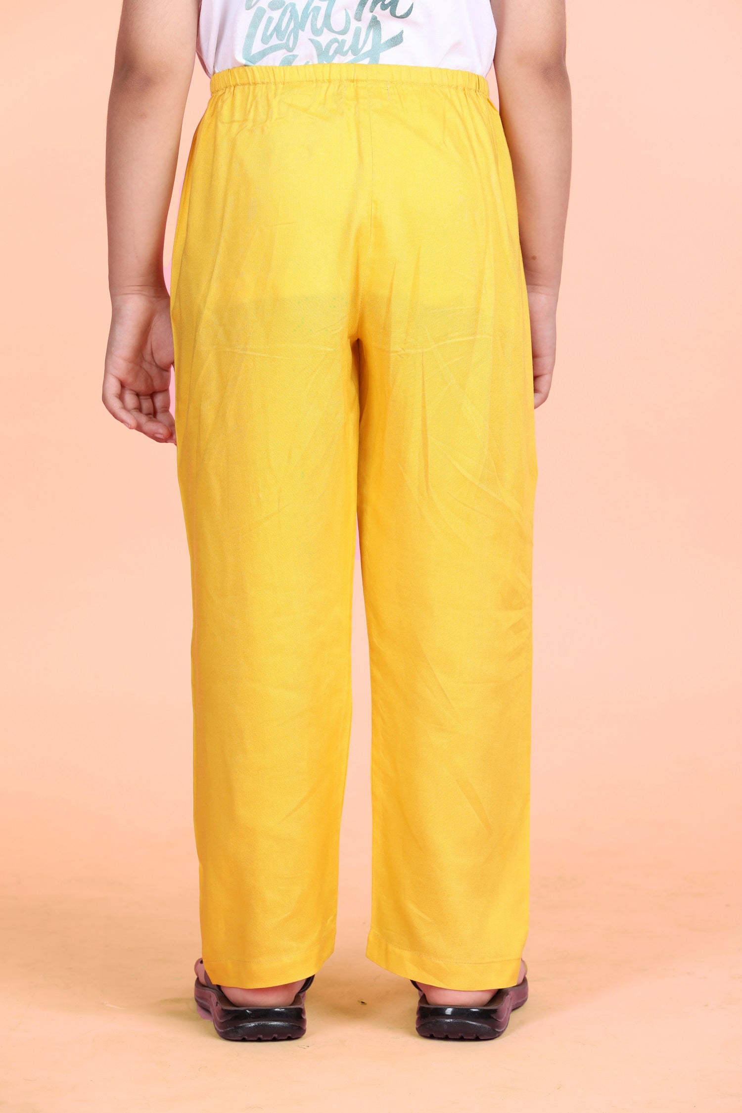 Yellow Pyjama Pants Boys (6 Months-14 Years) Ratan Jaipur