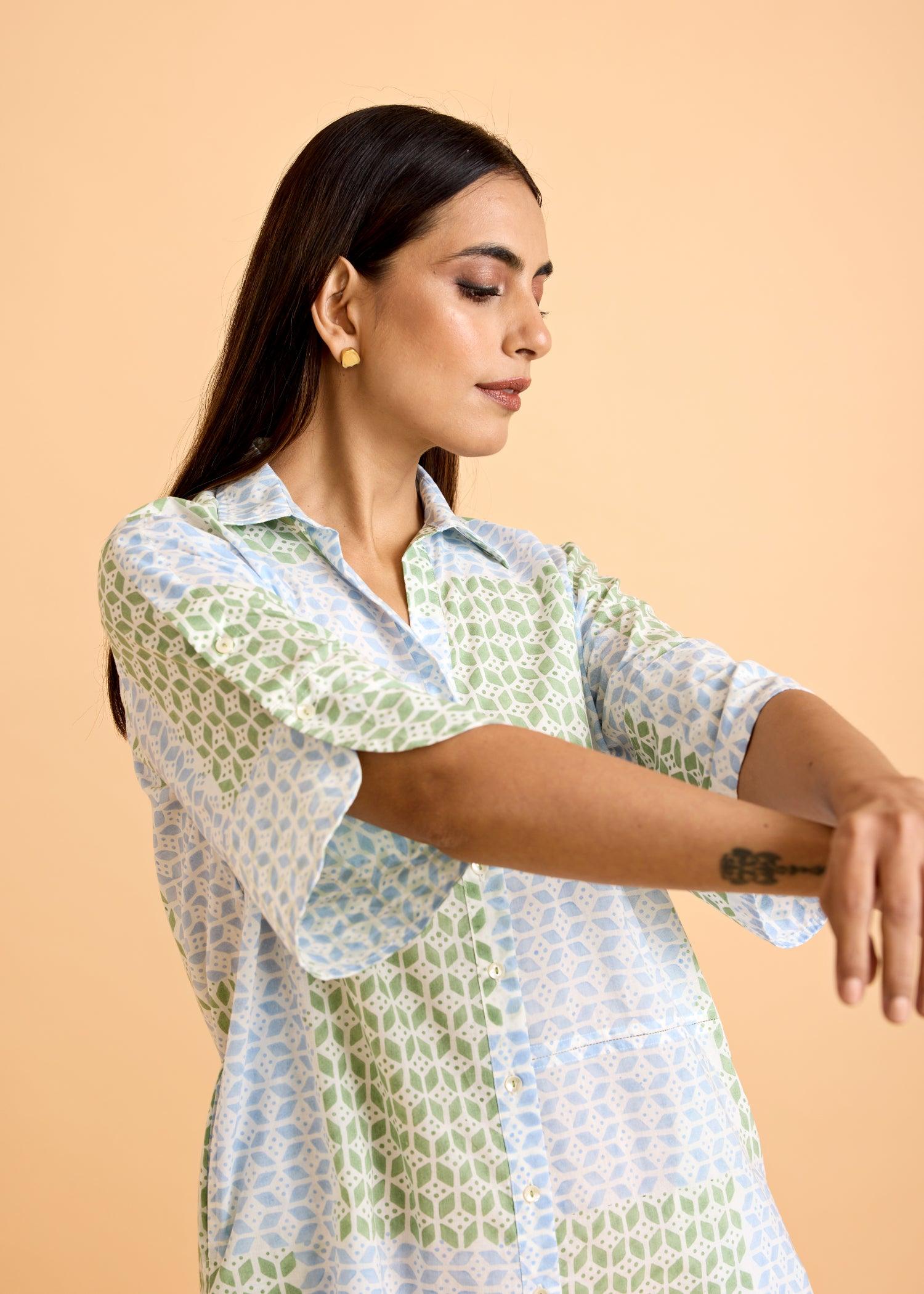 Jali Shirt Dress