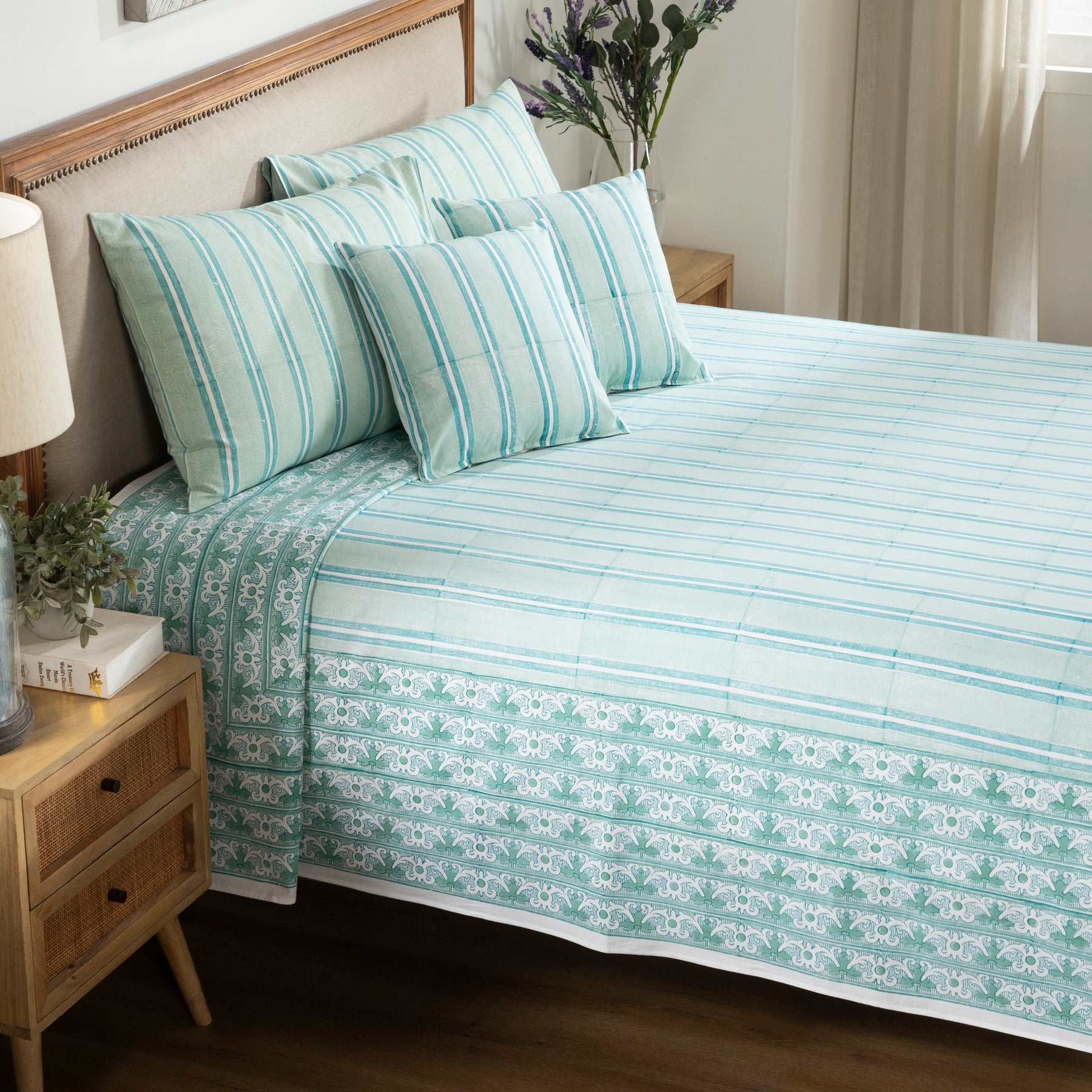 Temple Tree Cotton Bedcover