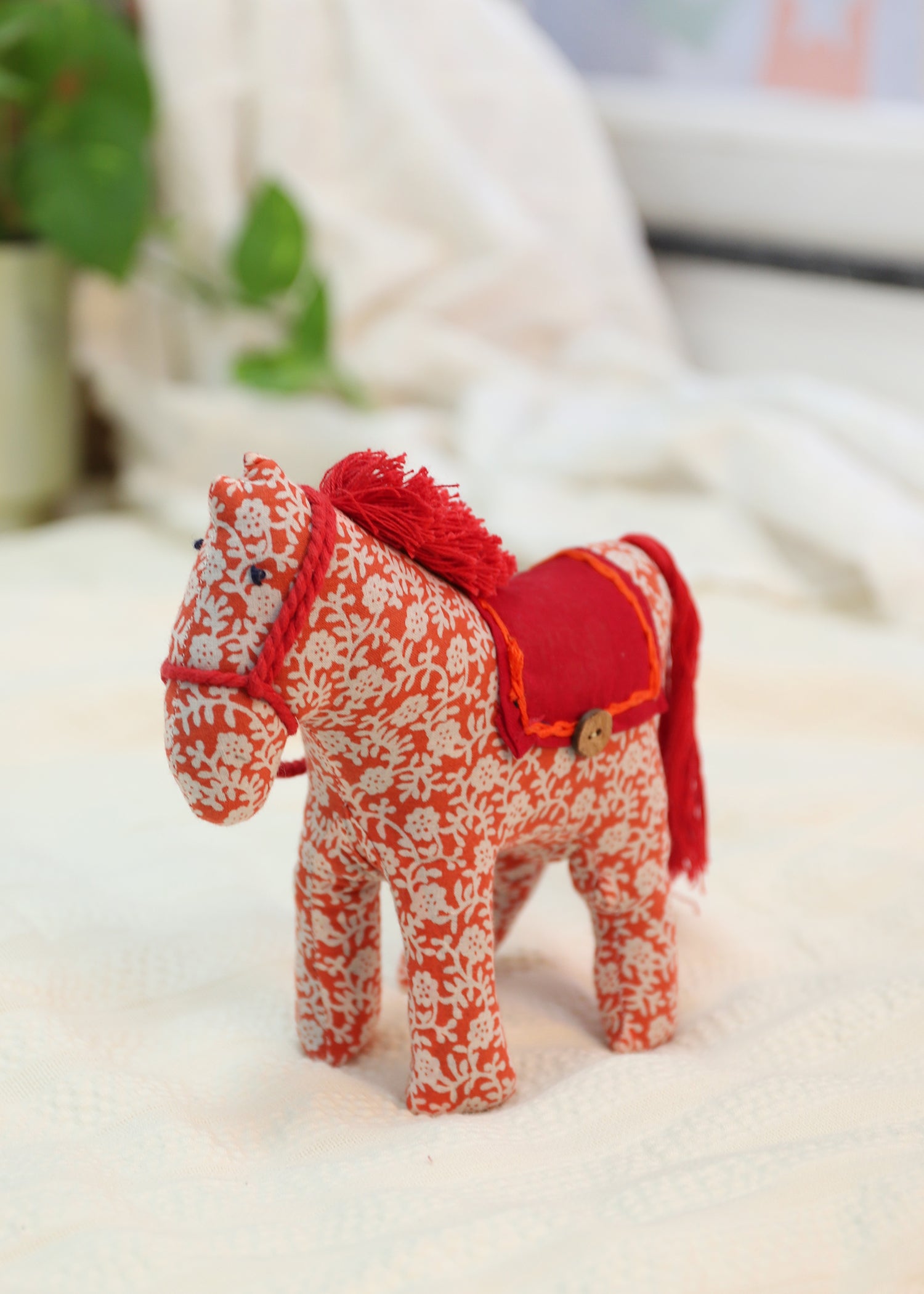 Horsie Horse Plush Toy-Orange