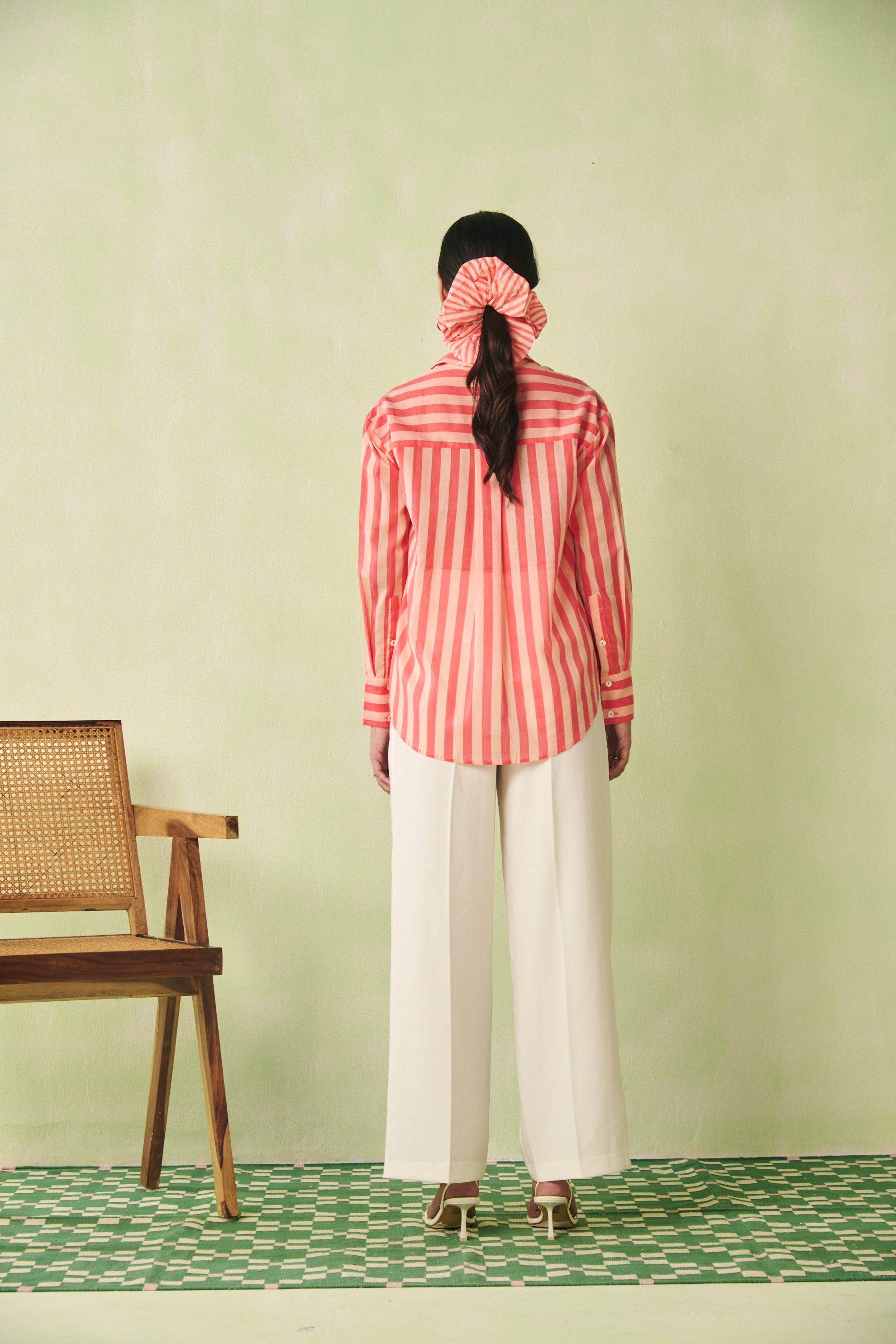 Boyfriend Shirt - Peach