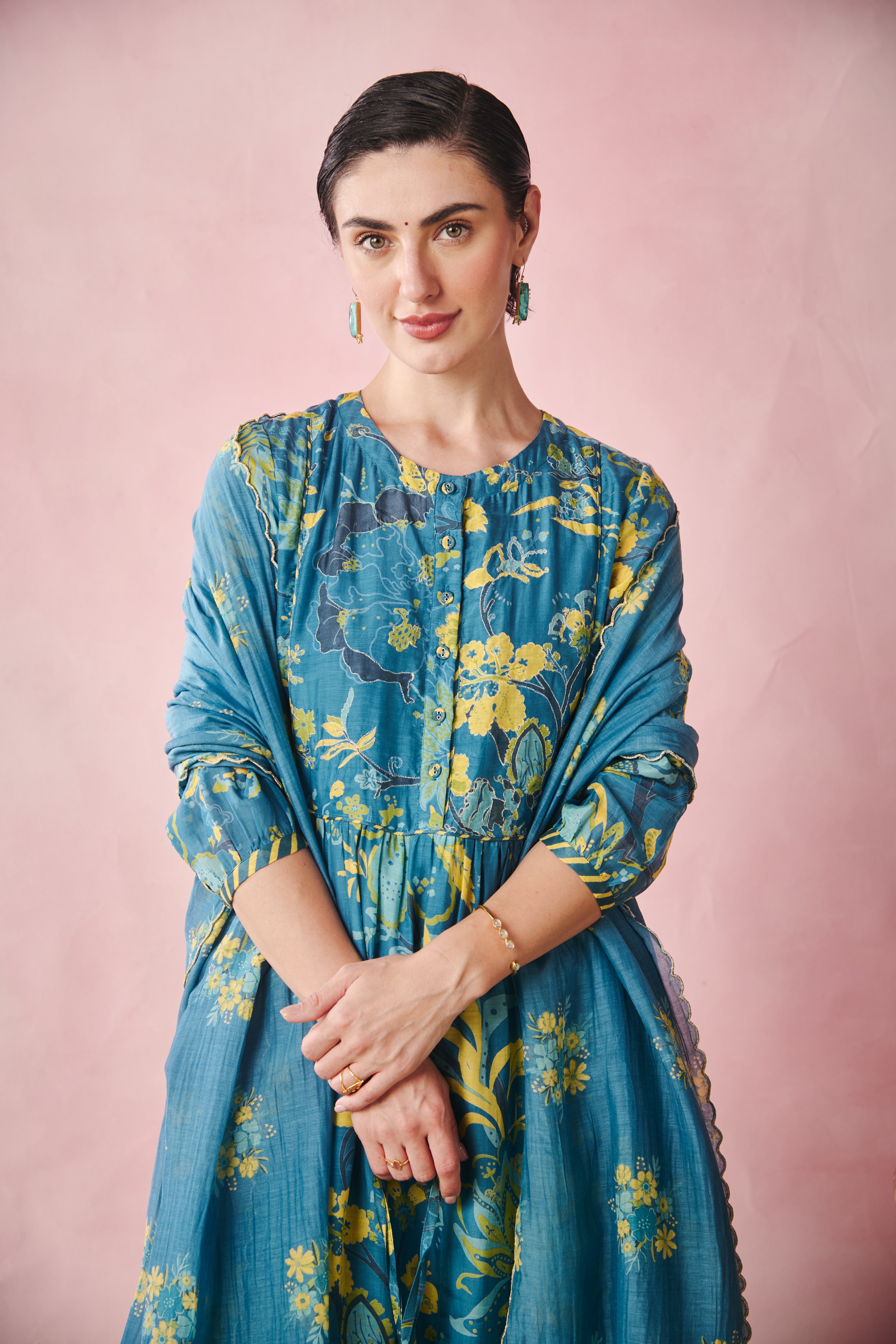 Kiara Kurta - Blue