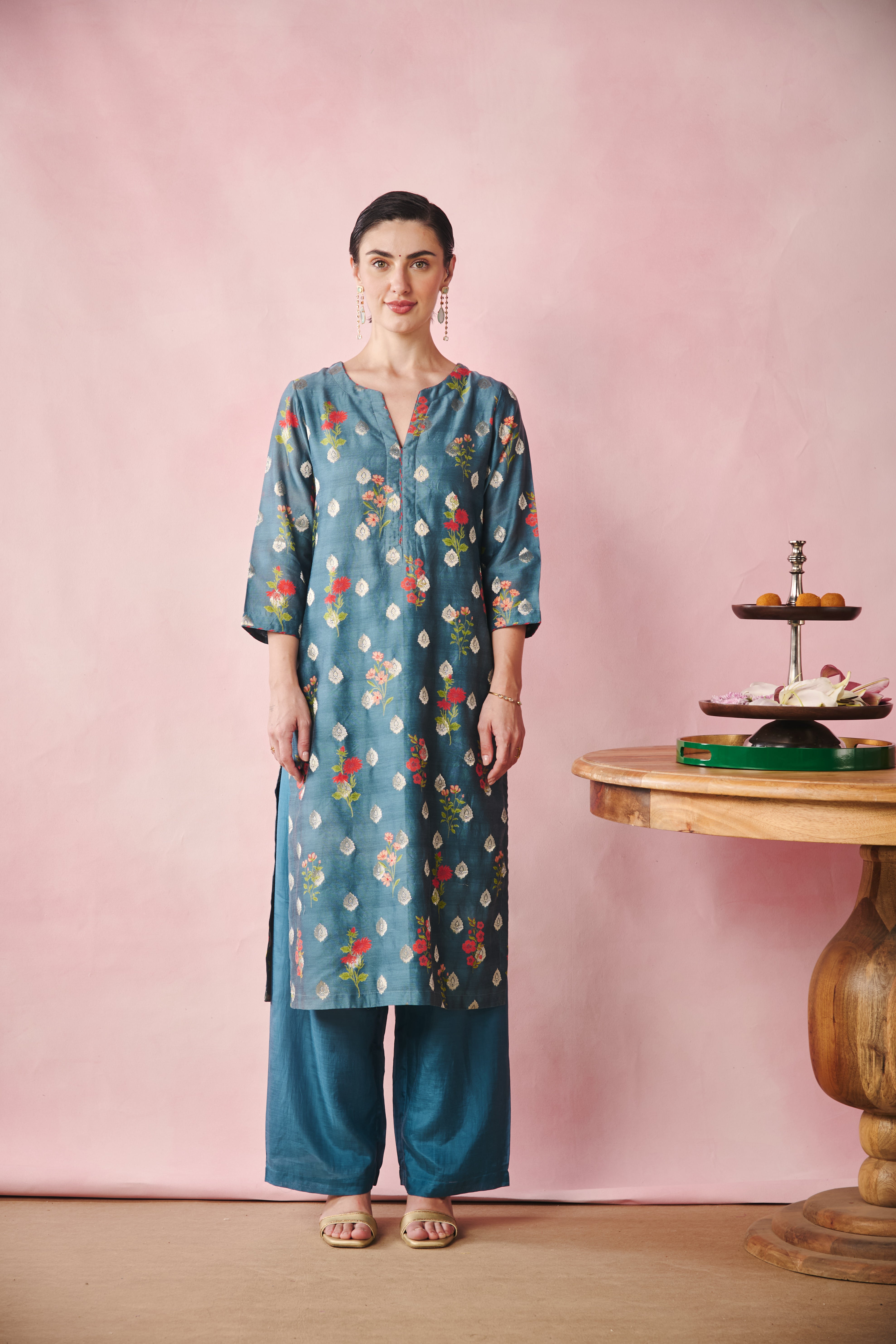 Noor Kurta - Blue
