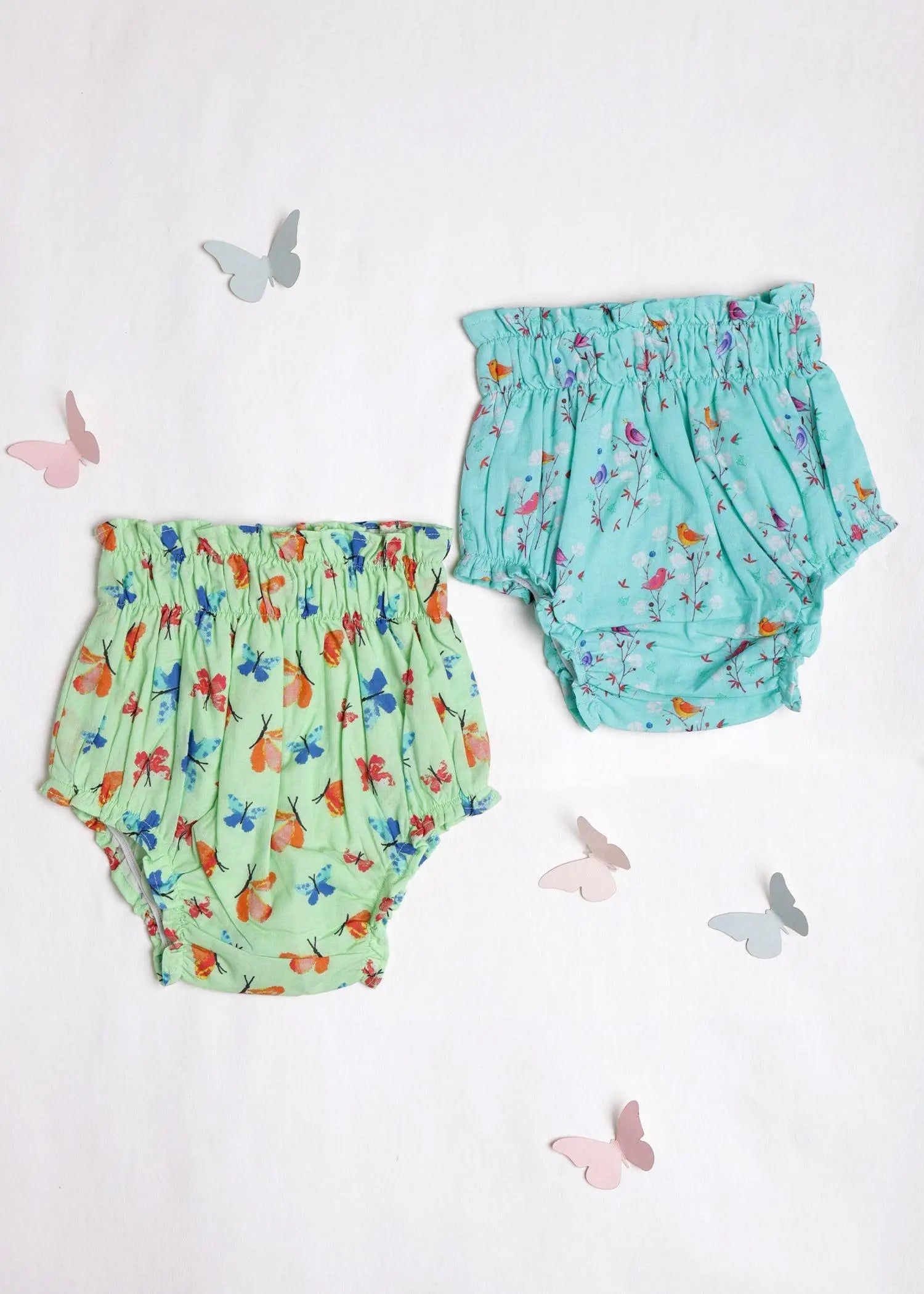 Bloomers Pack Of 2 Cotton Chidiya Butterfly (0-18 Months)