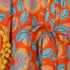 Umbrella Orange Cotton Kaftan Girl (2-14 Years)