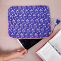 Maggi Blue & Pink Quilted Cotton Utility Bag Large