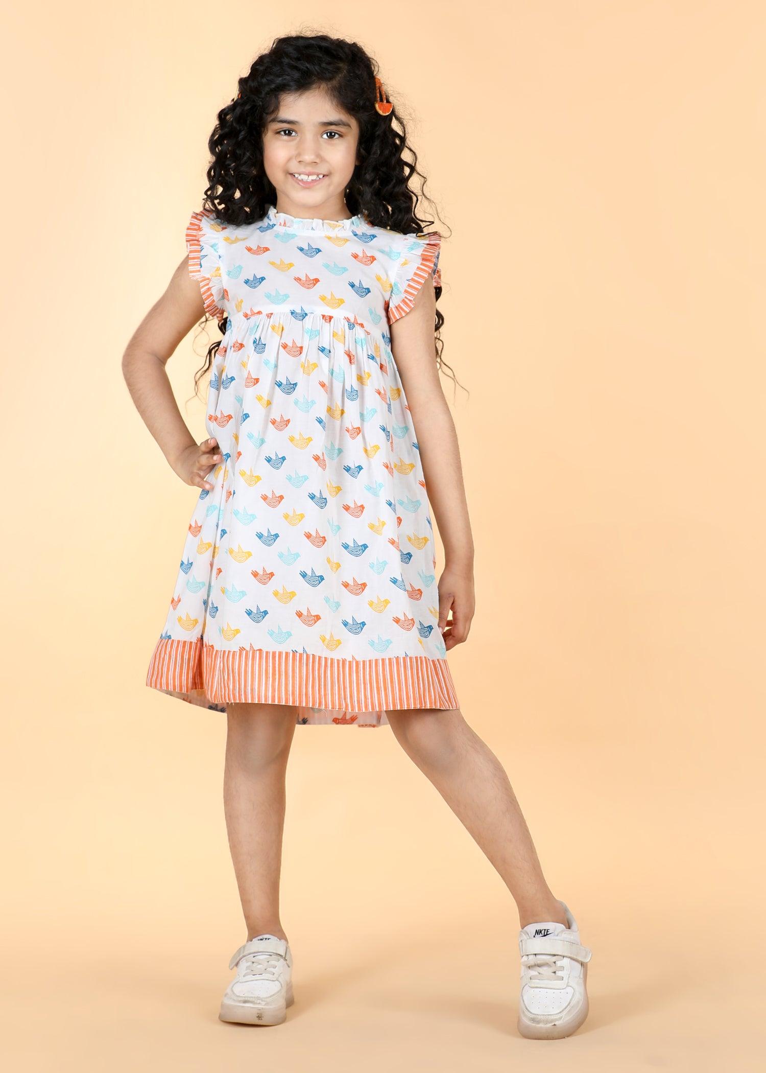 Multi Cotton Meera Dress