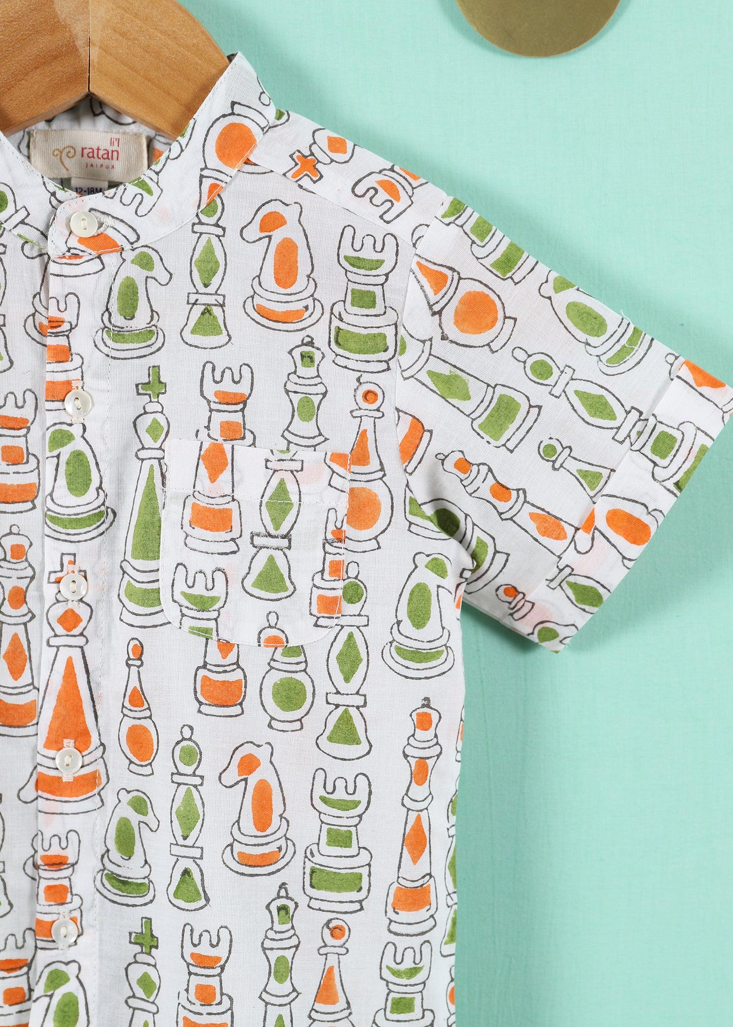  Cotton Harshit Baby Boy Shirt