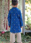 Utsav Blue Embroidered Kurta Boys (6 Months-14 Years)