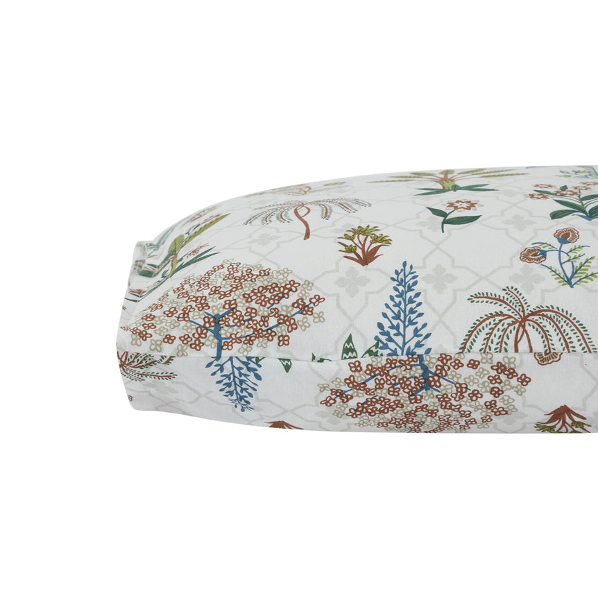 Herbaceous Garden Pillow Cover-Green