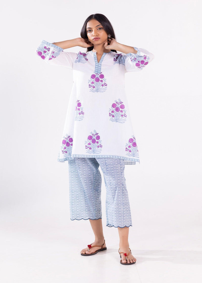 Bell Sleeve Short Kurta