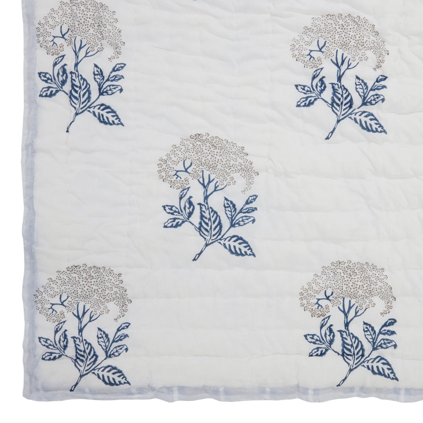 Stripes Extra Cotton Quilt-Grey