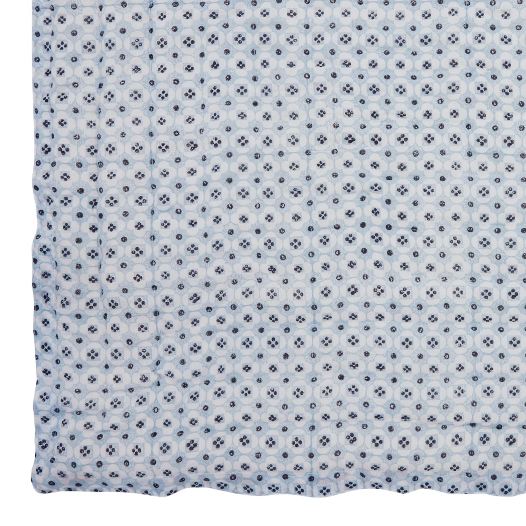 Circles Abstract Lightweight Cotton Quilt-Orange