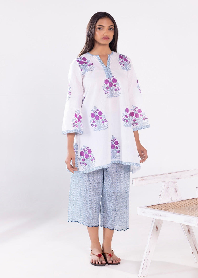 Bell Sleeve Short Kurta