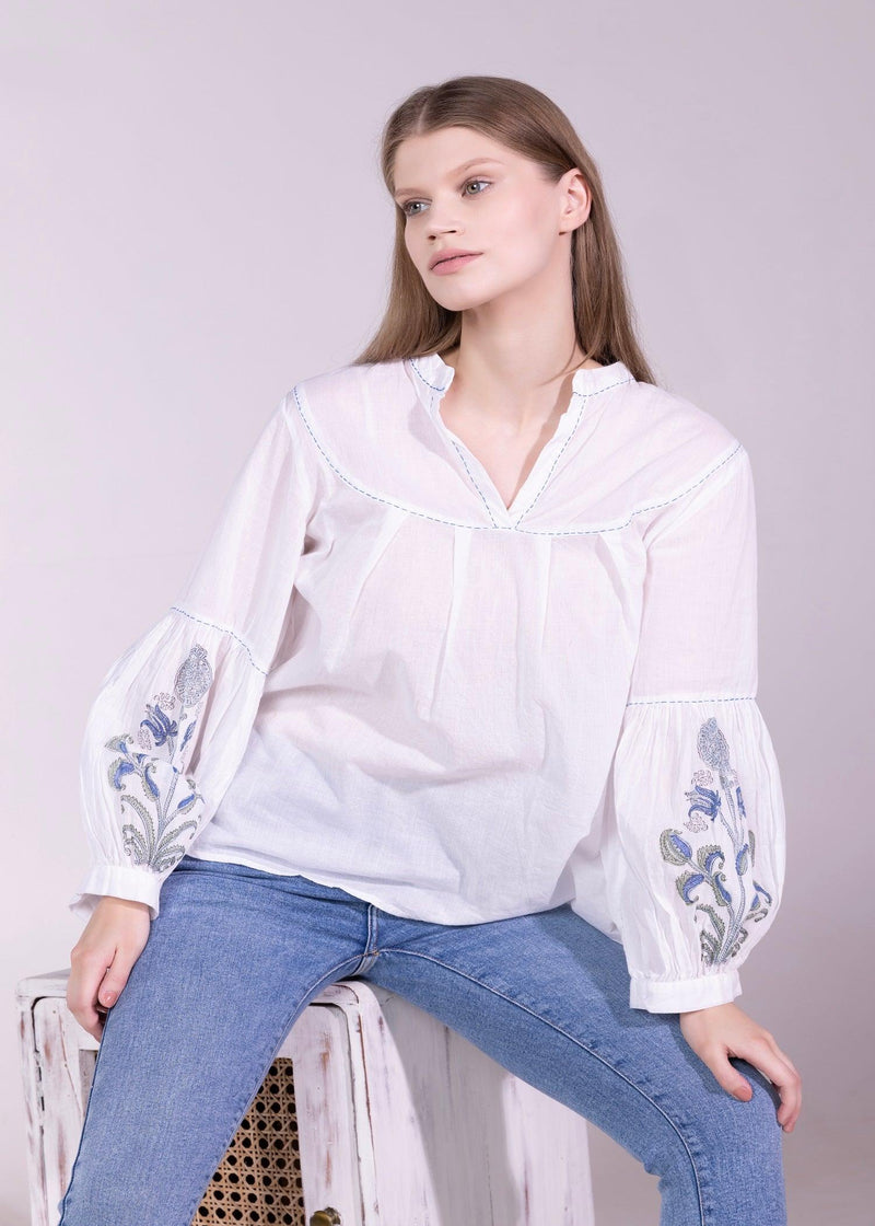 Bishop Sleeve Top