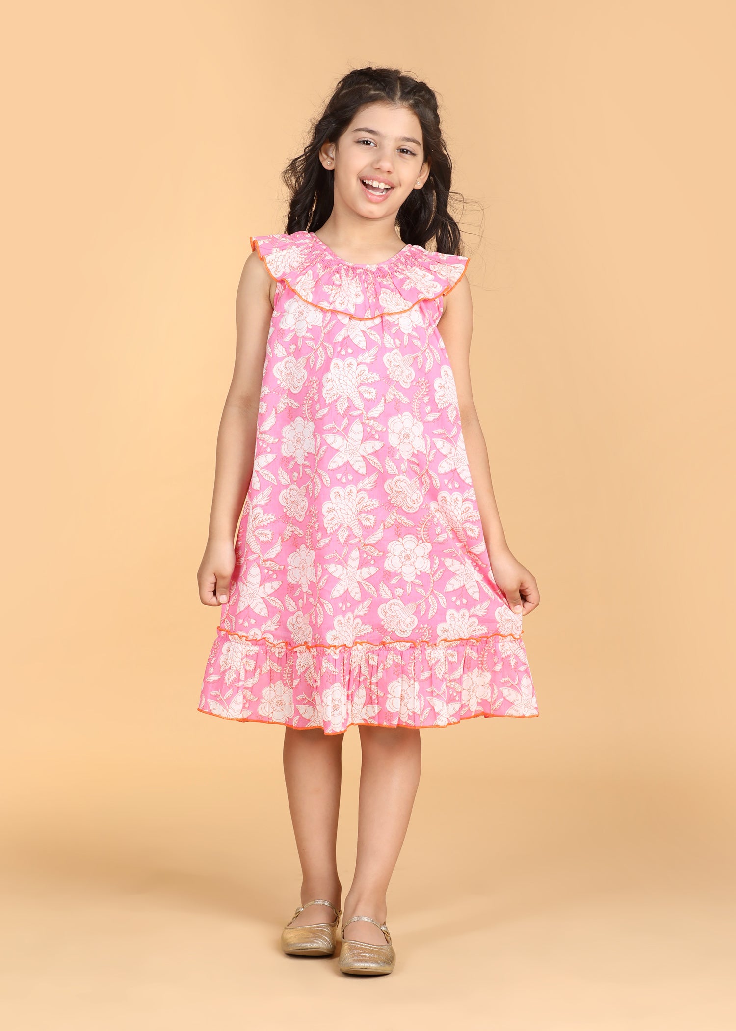 Emma Cotton Dress Girls (6 Months-12 Years)