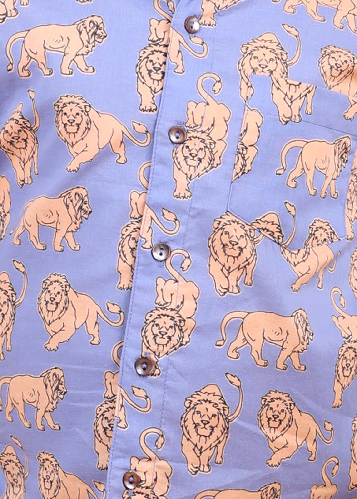 Leo Purple Cotton Boys Shirt (6 Months-12 Years)