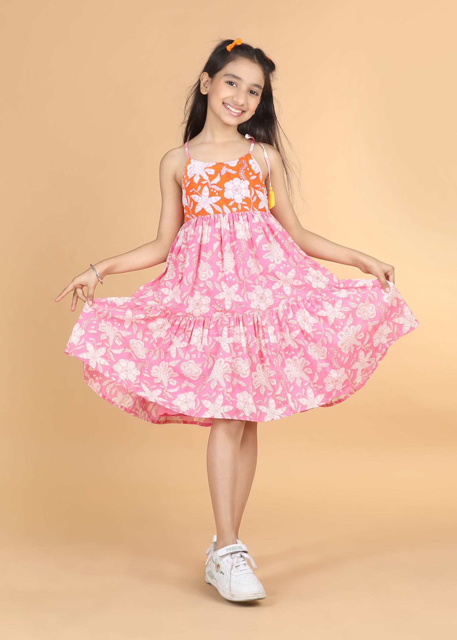 Nia Cotton Dress Girls (6 Months-12 Years)