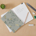 Maati Green & Beige Soft Cover Notebook Set of 2