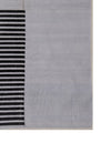White & Grey Modern Stripes Rug