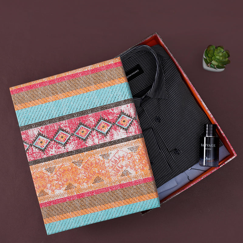 Kaalen Multicolor Rectangle Gift  Box
