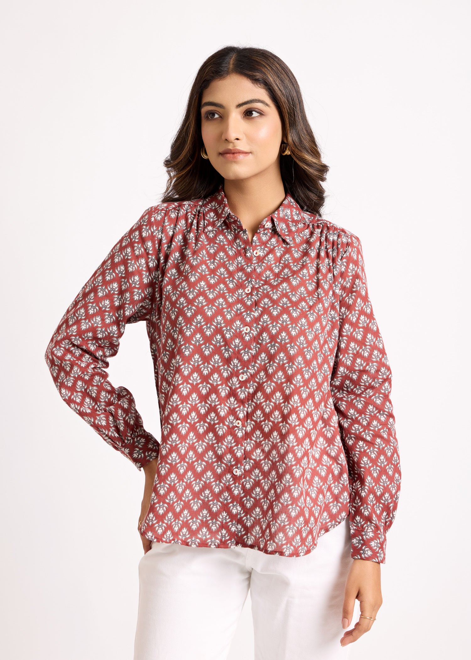 Floral Gesture Shirt Ratan Texprocess Pvt. Ltd