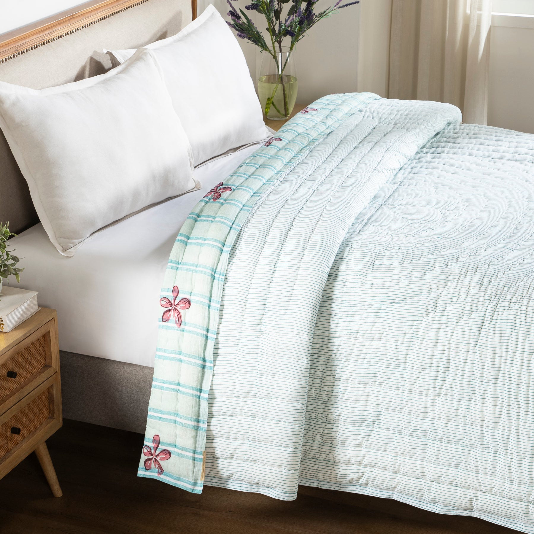 Temple Tree Cotton Quilt