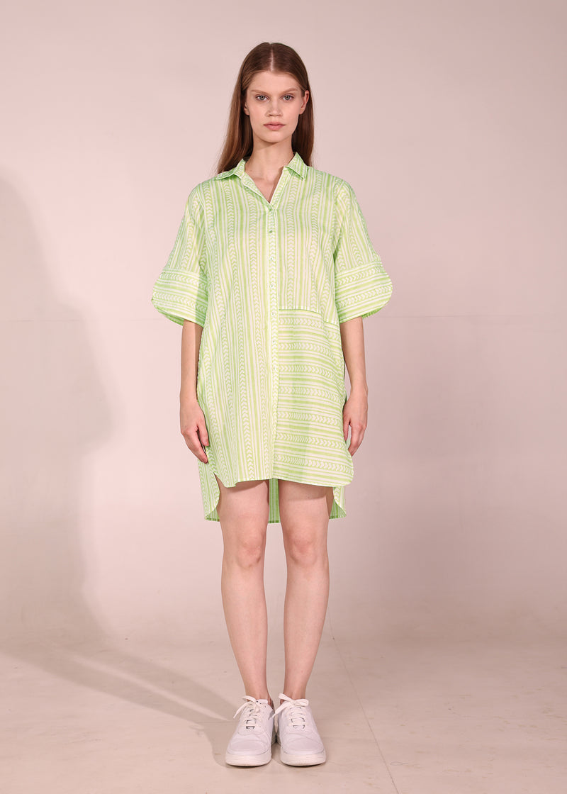 Jali Shirt Dress