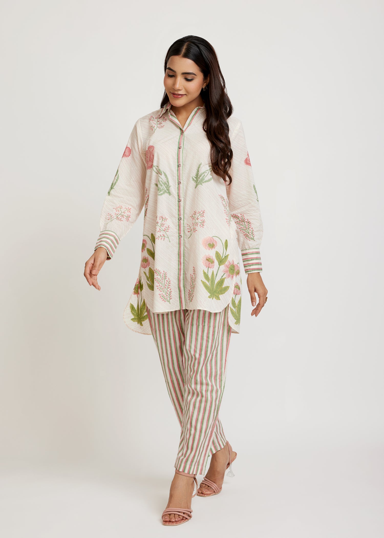 Honeycomb Tunic Set Ratan Texprocess Pvt. Ltd