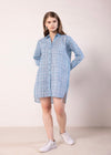 Stripe Shirt Dress