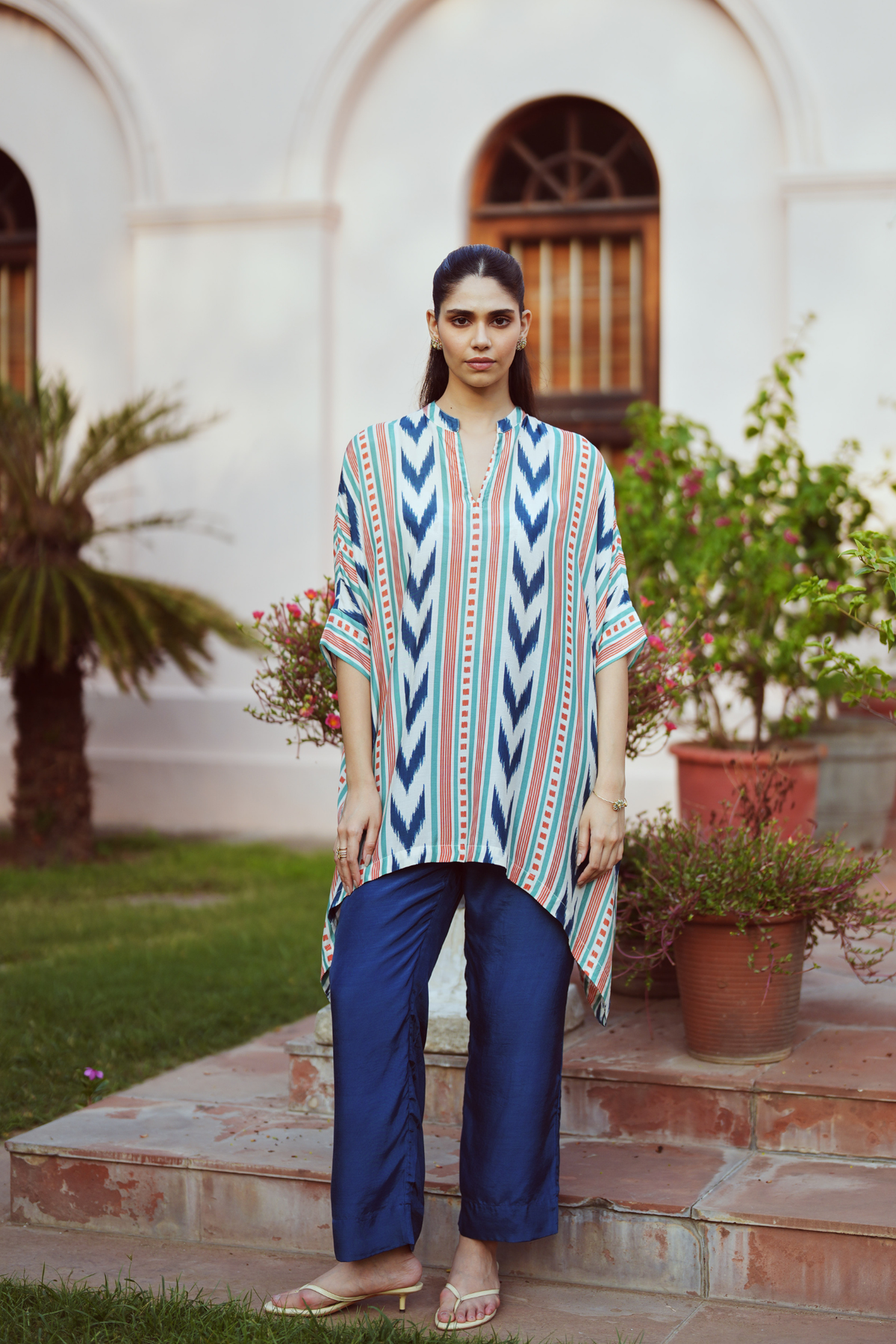 Saba Viscose Kaftan-Angora