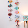 Multicolor Fabric Elephant Dangler