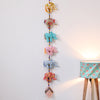 Multicolor Fabric Elephant Dangler