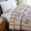 Classic Curation Beige & Brown Hand Block Print Extra Cotton Filling Quilt