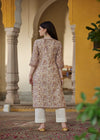 Natural Chanderi Regular Kurta | Elegant Ethnic Wear | Ratan Jaipur