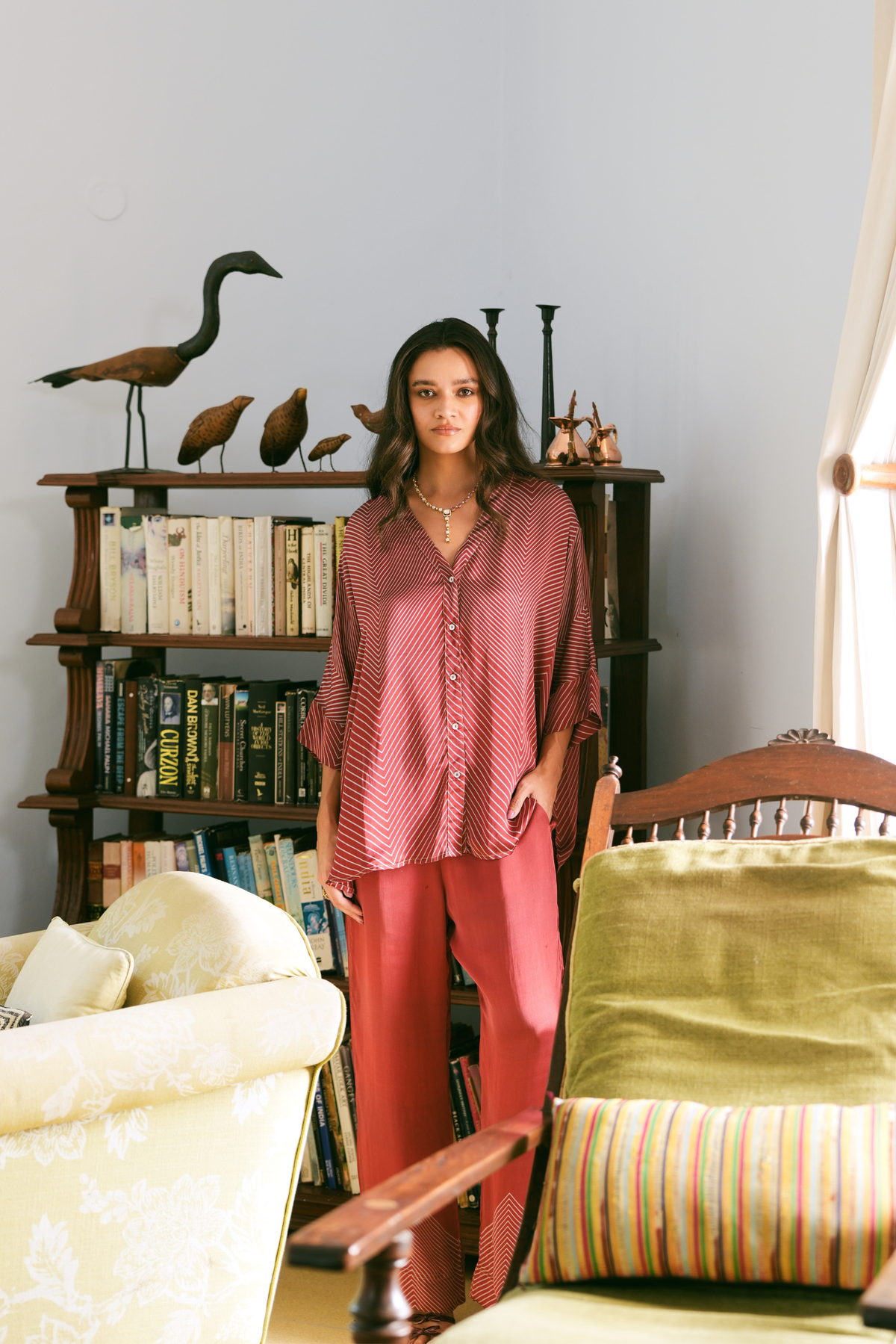 Swing Viscose Top – Red