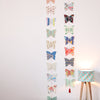 Multicolor Handmade Paper Butterfly Dangler Set of 2