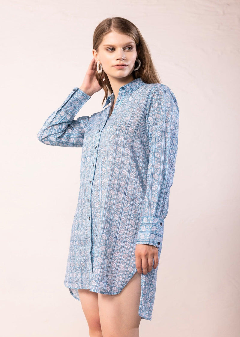 Stripe Shirt Dress